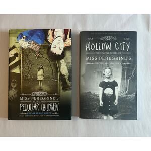 Miss Peregrine's Peculiar Children Hardback Graphic Novel & Hollow City Book 2